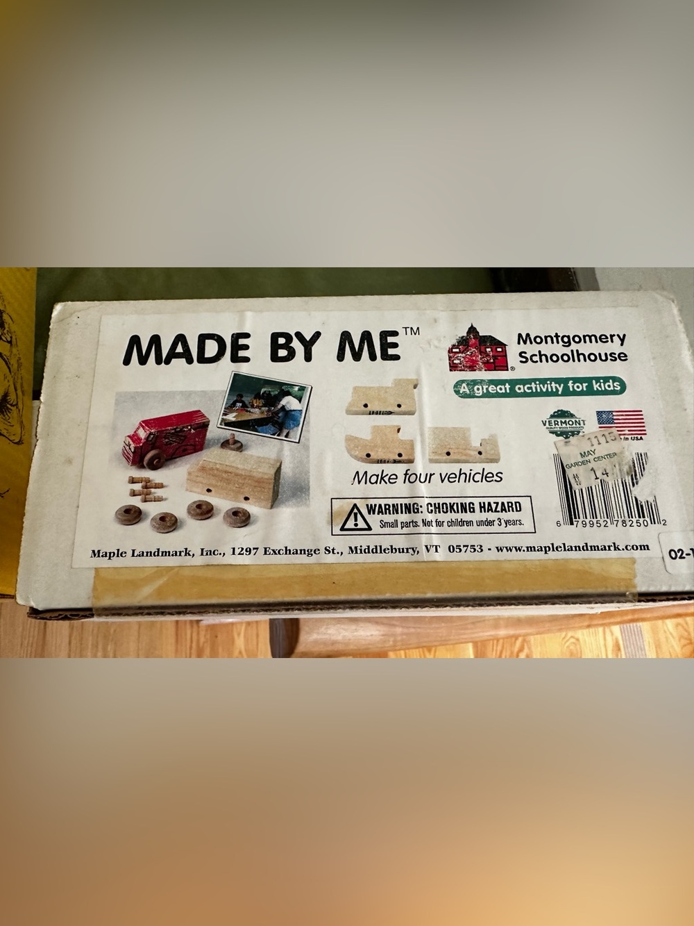 Made By Me Wooden Vehicle Kit - Natural Wood